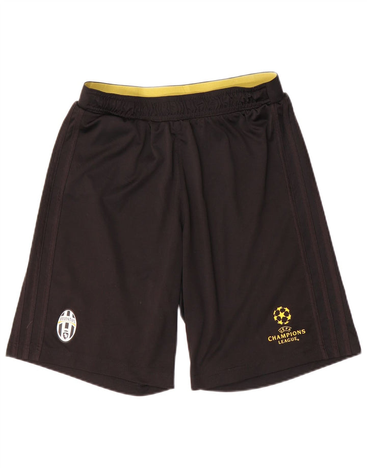 Adidas Mens Juventus Sport Shorts Small  Black Polyester