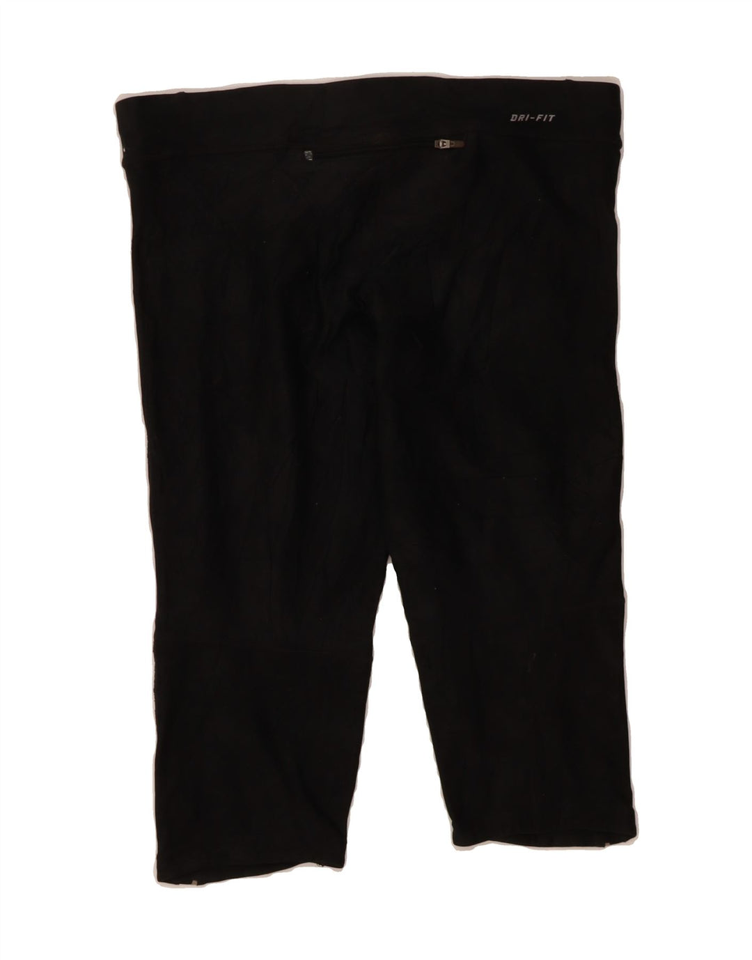 NIKE Womens Dri Fit Bermuda Sport Shorts UK 14 Medium Black Polyester Vintage Nike and Second-Hand Nike from Messina Hembry 
