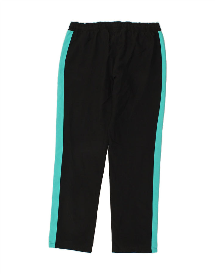 REEBOK Womens Tracksuit Trousers UK 12/14 Medium  Black Colourblock Vintage Reebok and Second-Hand Reebok from Messina Hembry 