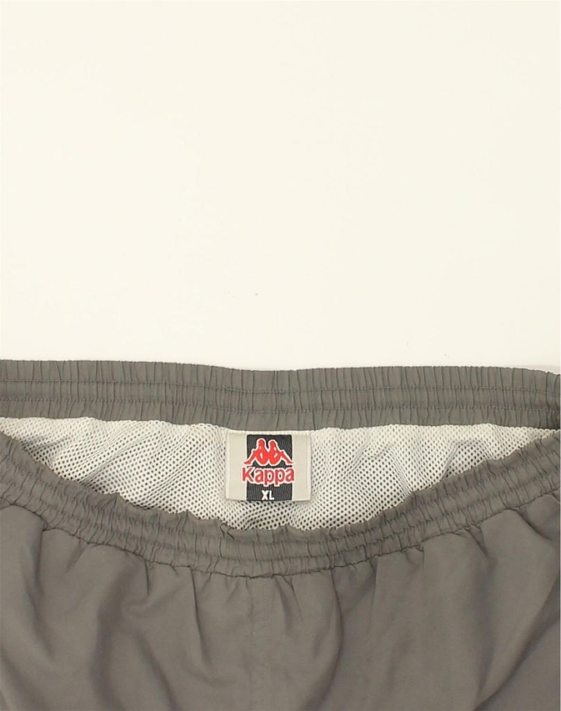 KAPPA Mens Sport Shorts XL Grey Polyester | Vintage Kappa | Thrift | Second-Hand Kappa | Used Clothing | Messina Hembry 