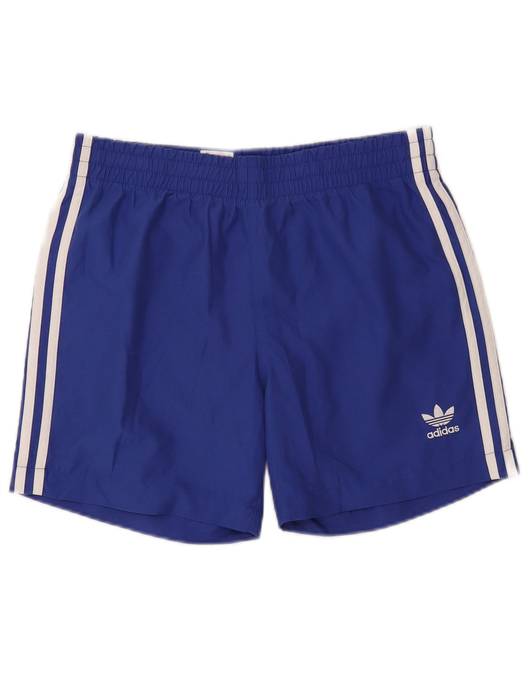 ADIDAS Boys Sport Shorts 15-16 Years  Blue Polyester