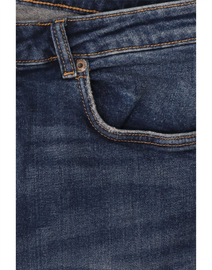 Zara Womens Straight Jeans EU 46 2XL W36 L26 Blue