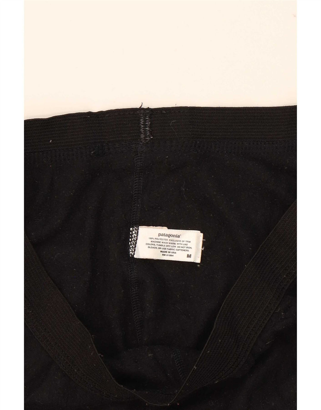 Patagonia Womens Leggings UK 14 Medium Black Polyester