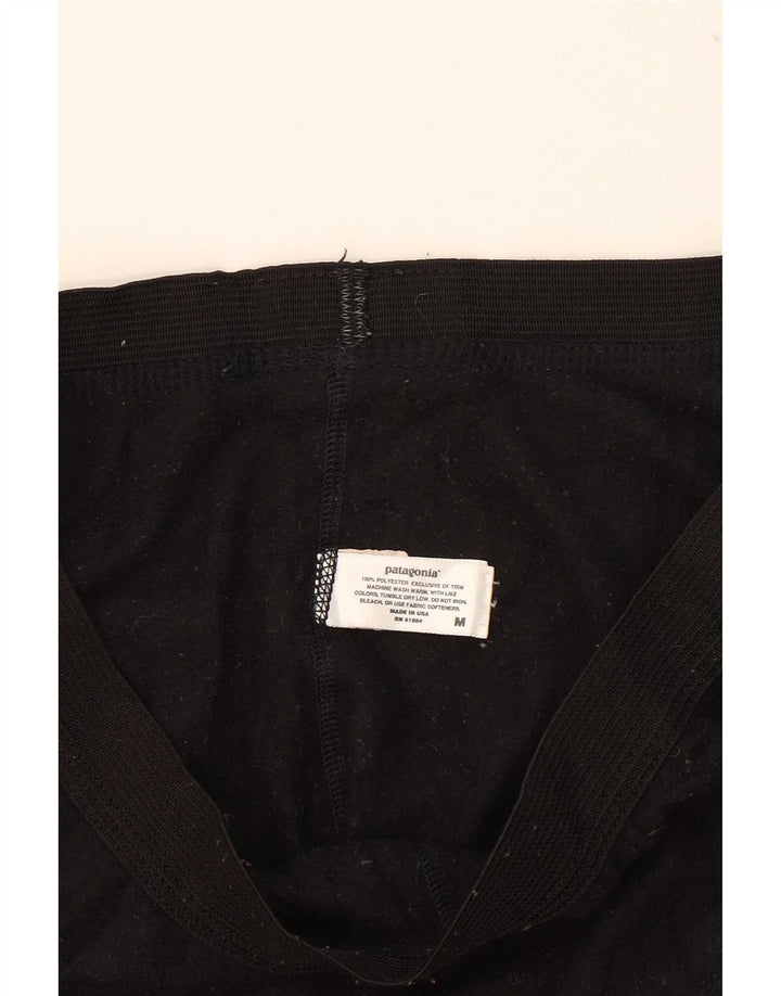 Patagonia Womens Leggings UK 14 Medium Black Polyester