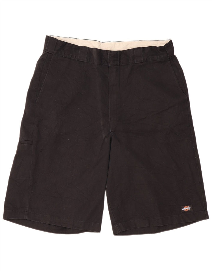 Dickies Mens Cargo Shorts W36 Large Black Polyester