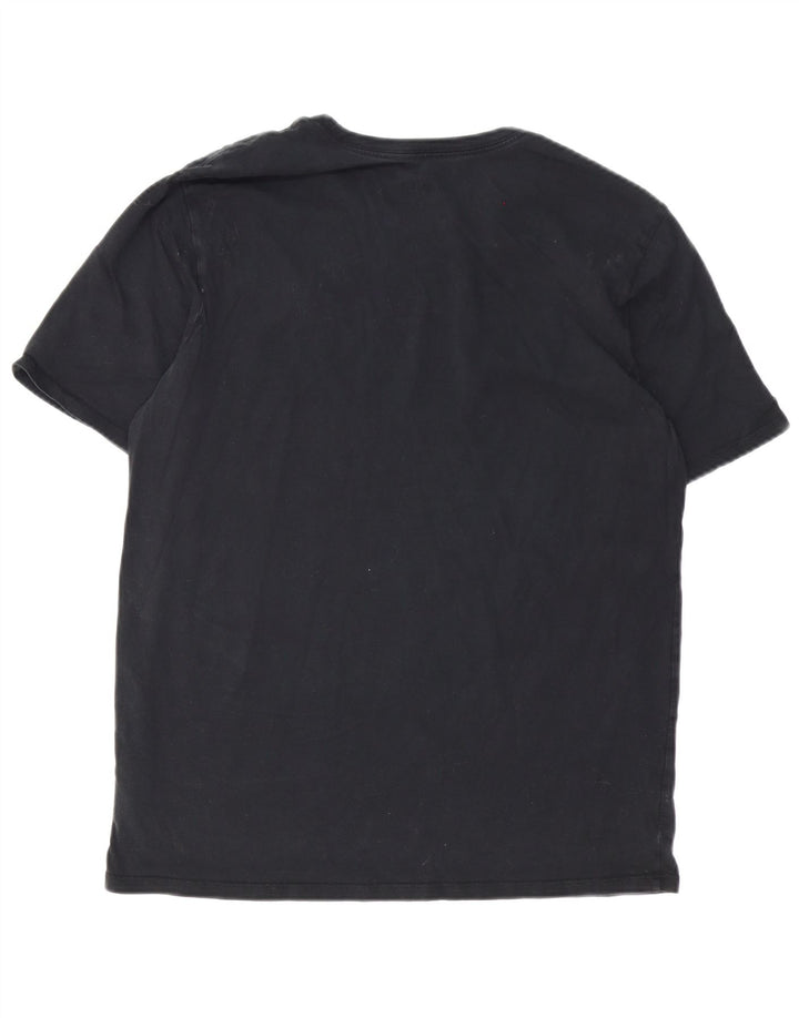 JORDAN Mens Standard Fit T-Shirt Top Large Black Cotton
