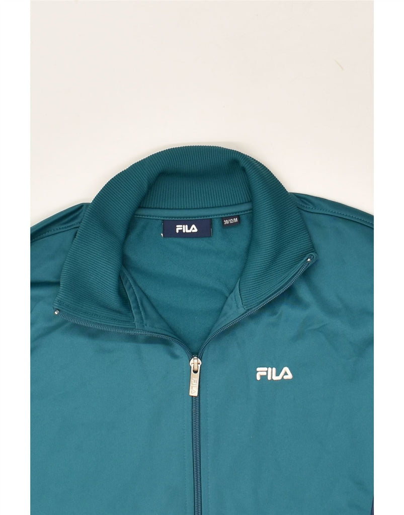 FILA Boys Tracksuit Top Jacket 11-12 Years Medium Blue Polyester | Vintage Fila | Thrift | Second-Hand Fila | Used Clothing | Messina Hembry 