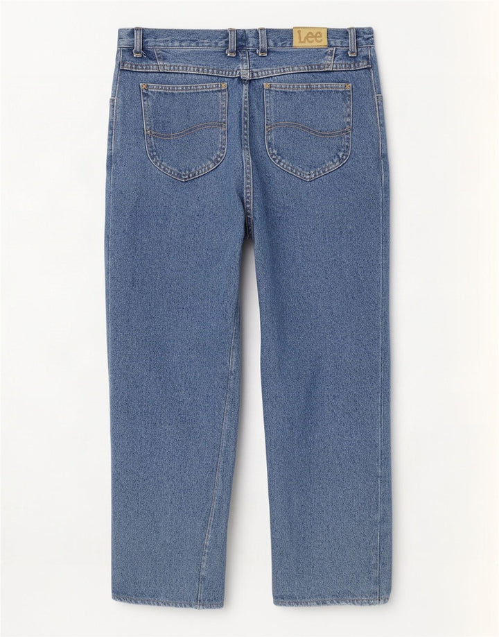 Lee Mens Straight Jeans W32 L27 Blue