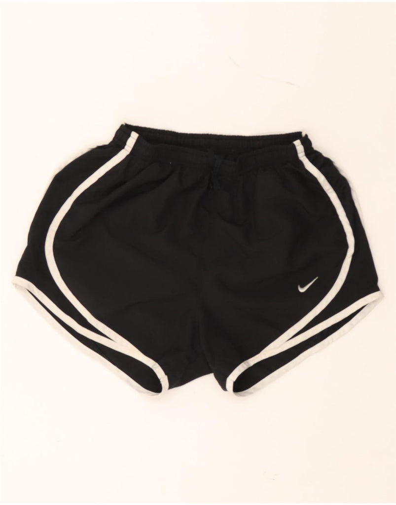 NIKE Womens Dri Fit Sport Shorts UK 4 XS Black Polyester Vintage Nike and Second-Hand Nike from Messina Hembry 