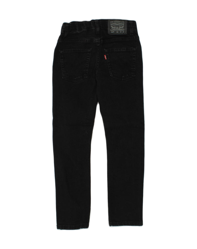 LEVI'S Boys 510 Slim Jeans 7-8 Years W24 L22  Black Cotton | Vintage Levi's | Thrift | Second-Hand Levi's | Used Clothing | Messina Hembry 