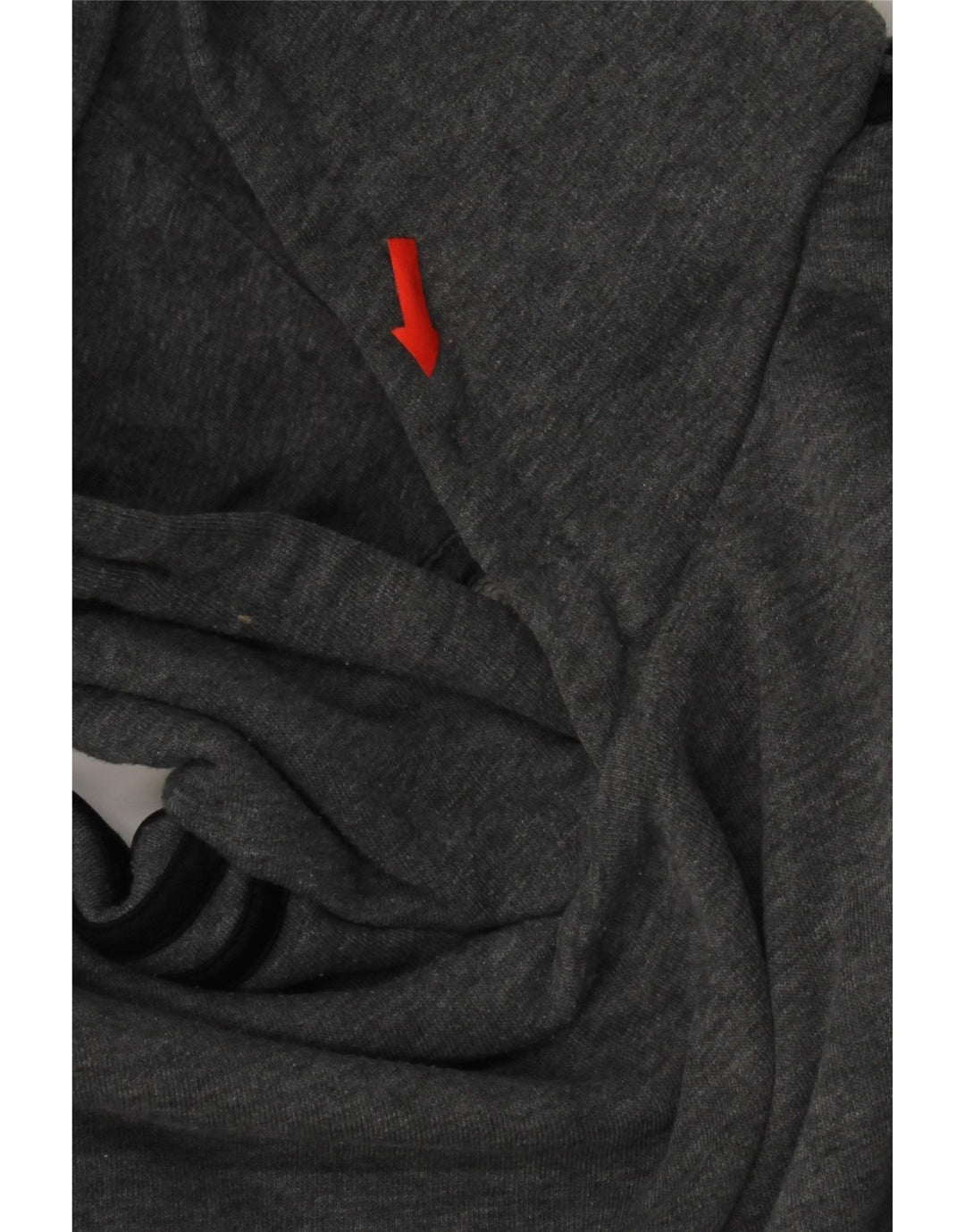 Adidas Mens Hoodie Jumper Small Grey Cotton