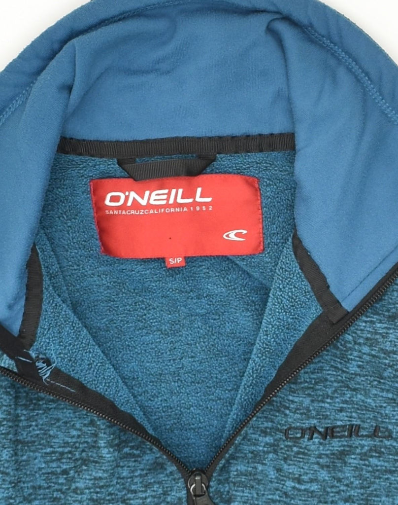 O'NEILL Womens Fleece Jacket UK 10 Small Turquoise Flecked Polyester | Vintage O'Neill | Thrift | Second-Hand O'Neill | Used Clothing | Messina Hembry 