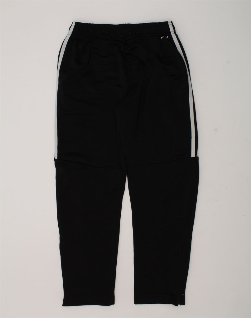 ADIDAS Boys Tracksuit Trousers 9-10 Years Black Polyester | Vintage Adidas | Thrift | Second-Hand Adidas | Used Clothing | Messina Hembry 