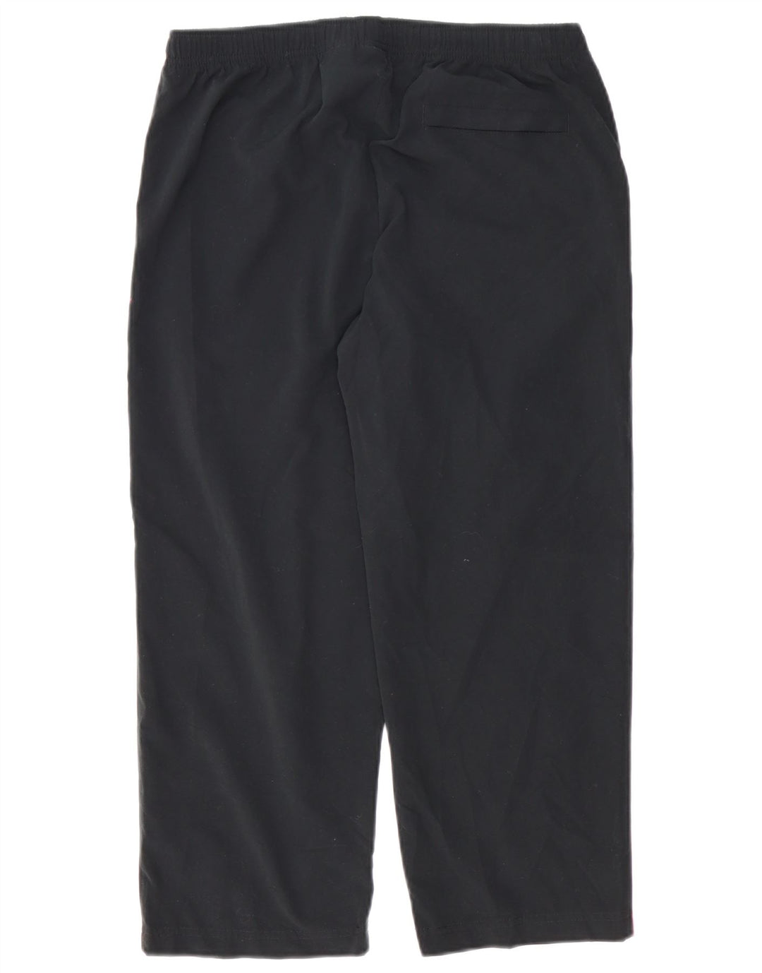 NIKE Womens Tracksuit Trousers US 8/10 Medium  Black Colourblock Polyester