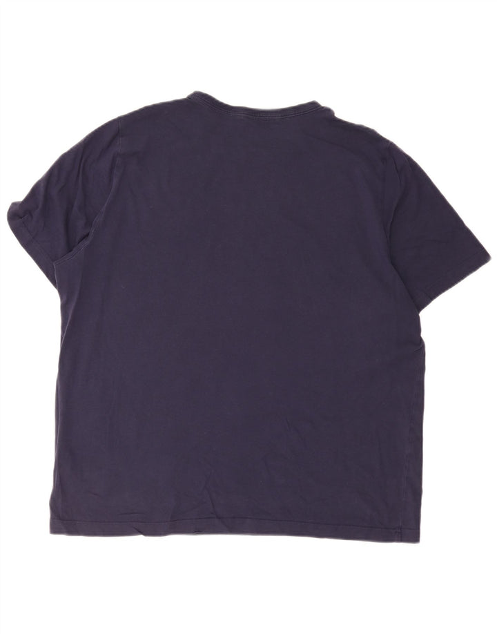 Puma Mens T-Shirt Top XL Navy Blue