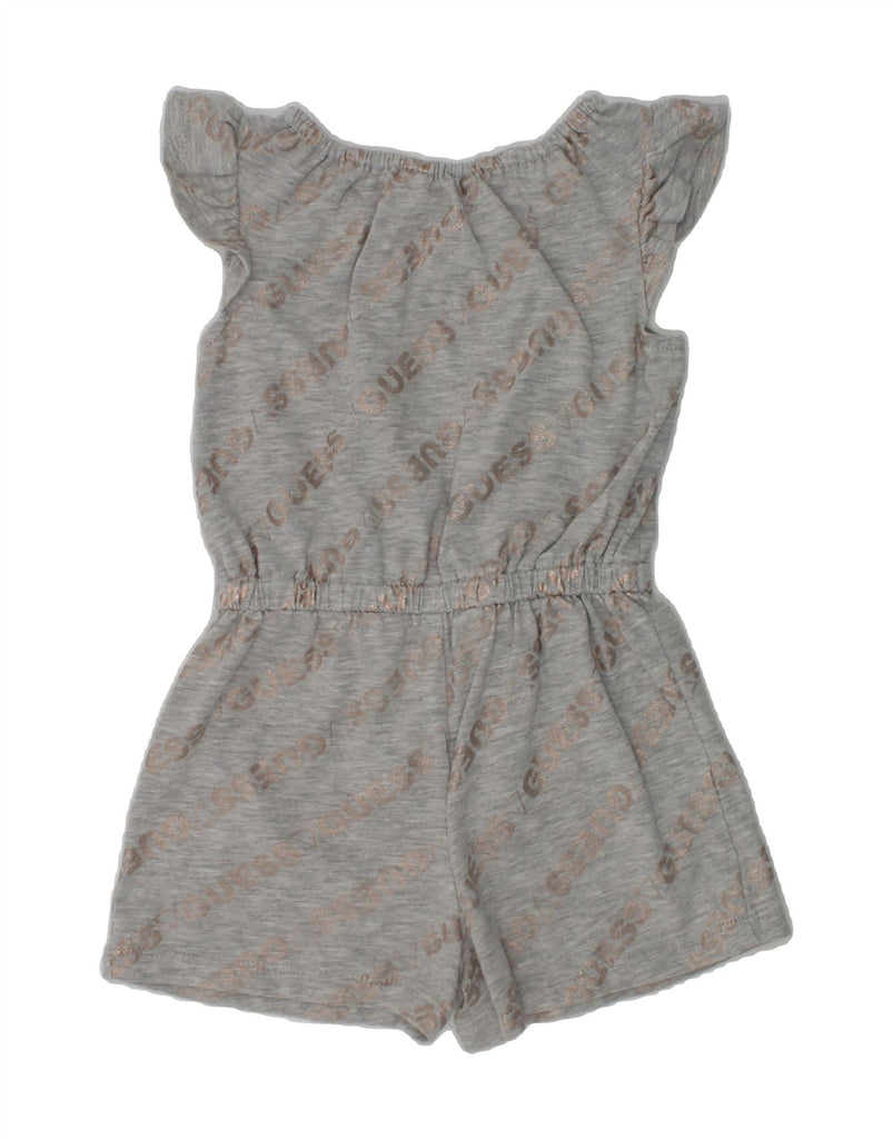 GUESS Girls Playsuit 2-3 Years Grey Cotton | Vintage Guess | Thrift | Second-Hand Guess | Used Clothing | Messina Hembry 