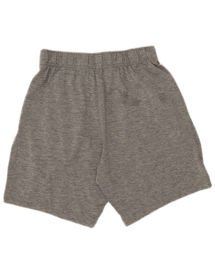 NIKE Womens Dri Fit Sport Shorts UK 14 Large  Grey Flecked Polyester