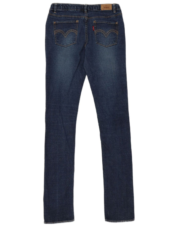 LEVI'S Girls Skinny Jeans 15-16 Years W26 L31 Blue Ramie