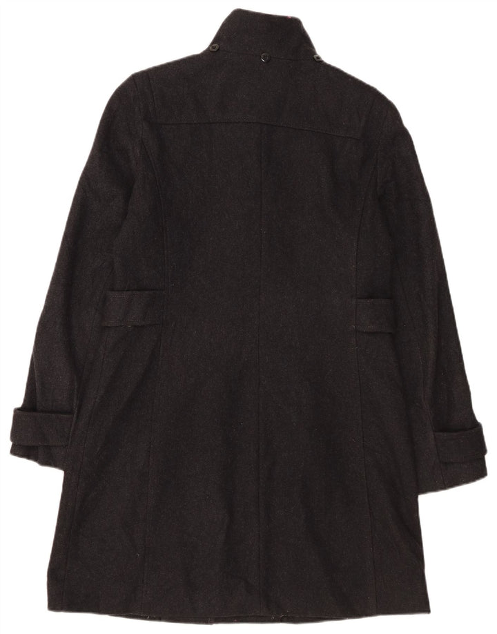 Nautica Womens Duffle Coat UK 14 Medium Black Wool