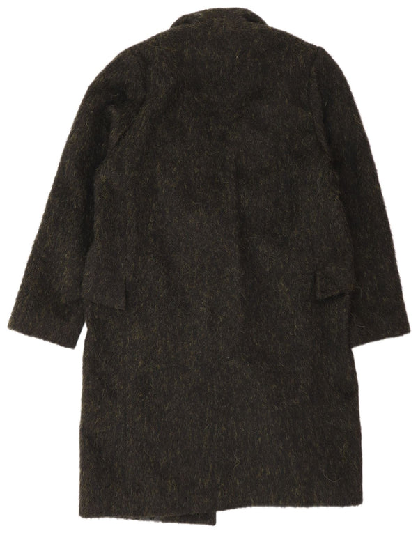 French Connection Womens Oversized Overcoat UK 10 Small Khaki Wool