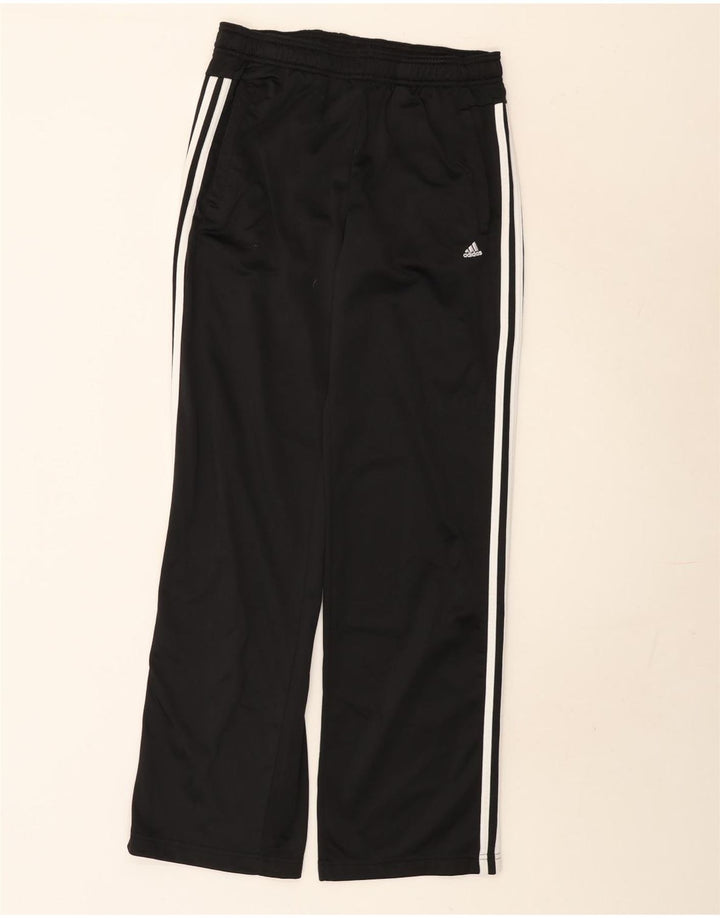 Adidas Girls Tracksuit Trousers 15-16 Years Black Polyester
