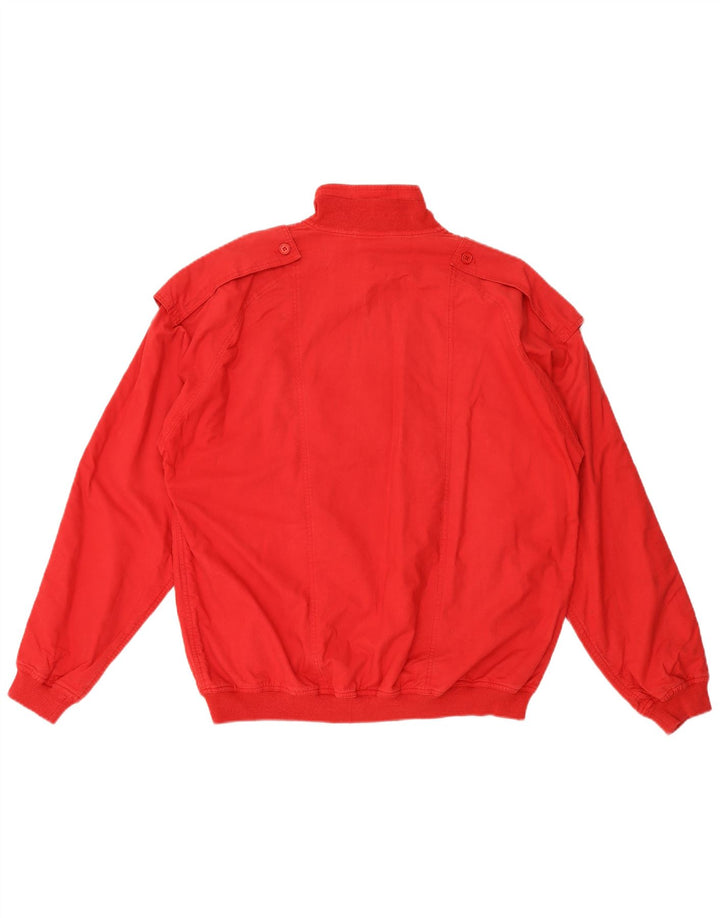 C&A Mens New Fast Military Anorak Jacket EU 48/50 Medium Red Cotton