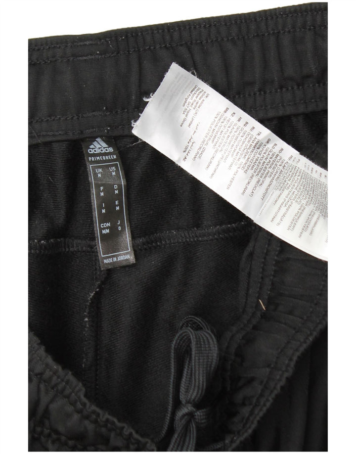ADIDAS Mens Tracksuit Trousers Joggers Medium  Black Polyester