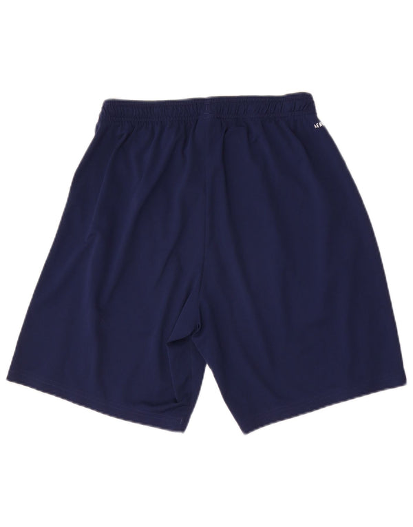 Adidas Mens Aeroready Sport Shorts Medium Navy Blue Polyester