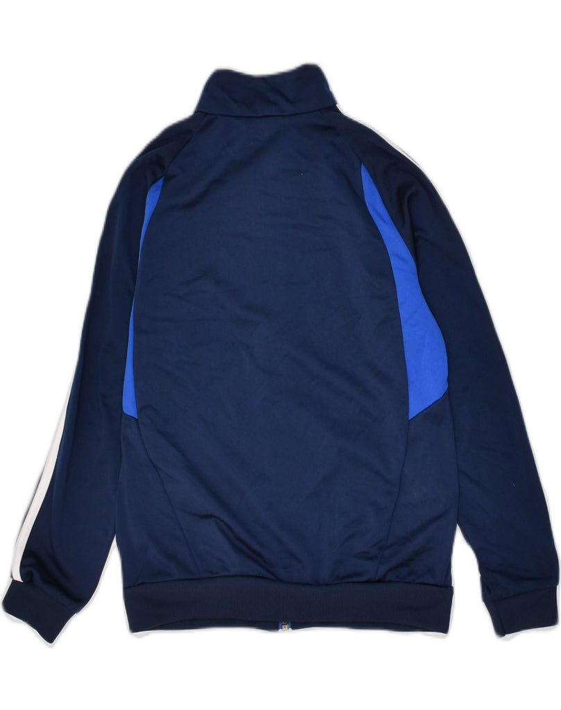 ADIDAS Boys Tracksuit Top Jacket 9-10 Years Navy Blue Colourblock | Vintage Adidas | Thrift | Second-Hand Adidas | Used Clothing | Messina Hembry 