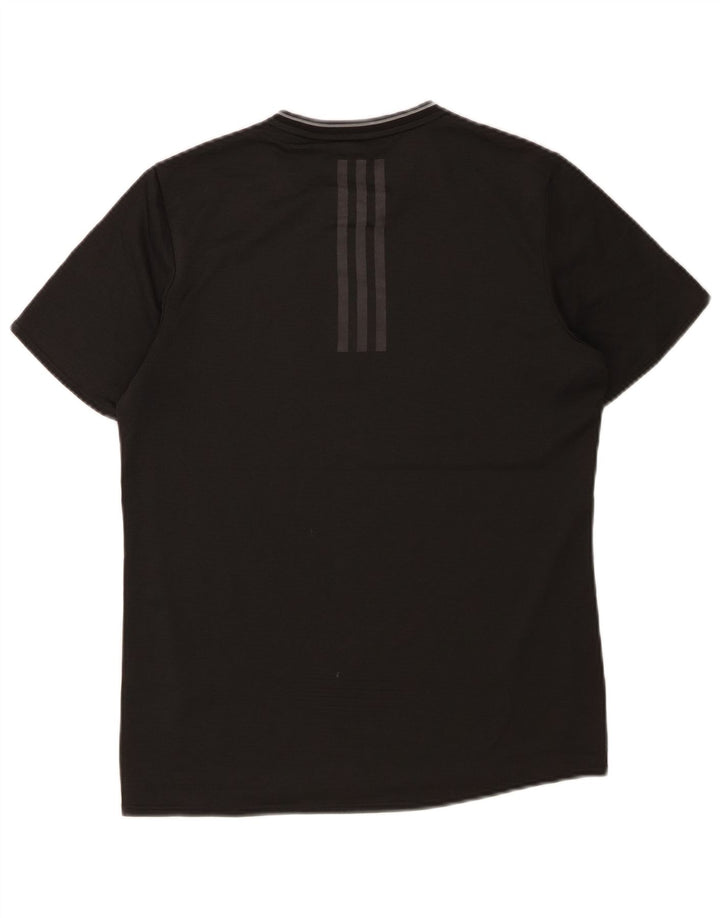 ADIDAS Mens Climacool T-Shirt Top Small Black Polyester