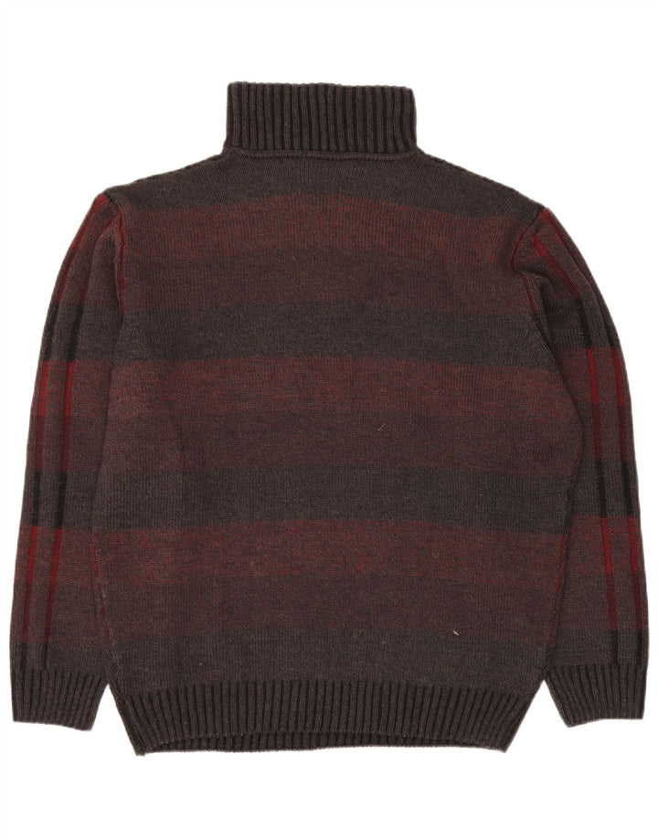 BABISTA Mens Zip Neck Jumper Sweater IT 54 XL Multicoloured Striped