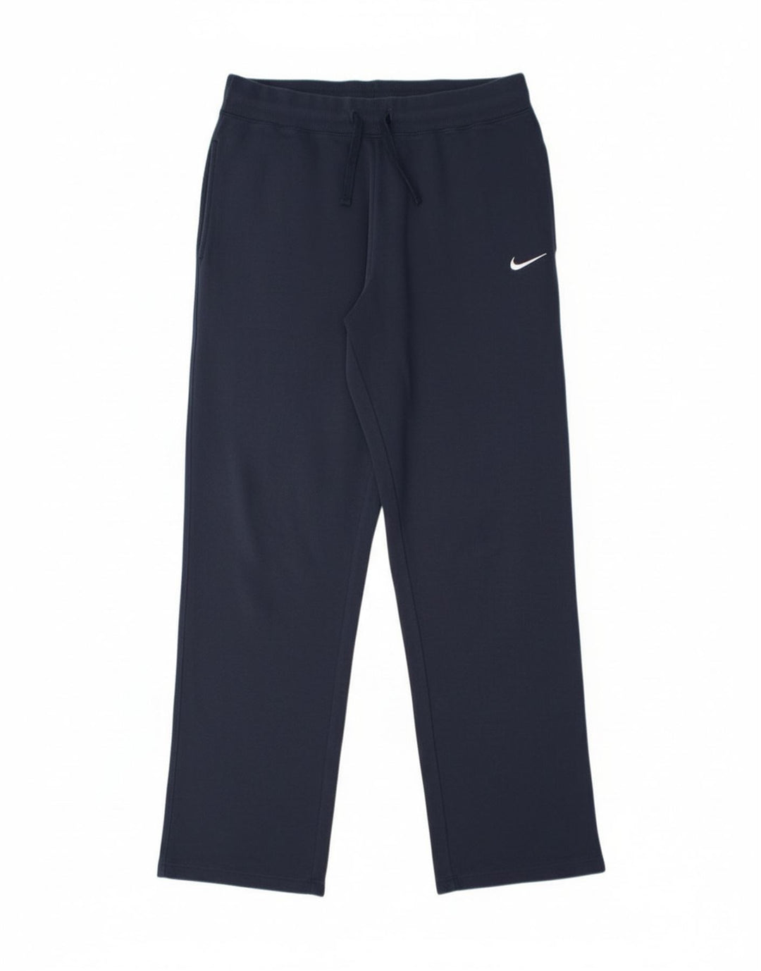 Nike Womens Tracksuit Trousers Large Navy Blue Cotton