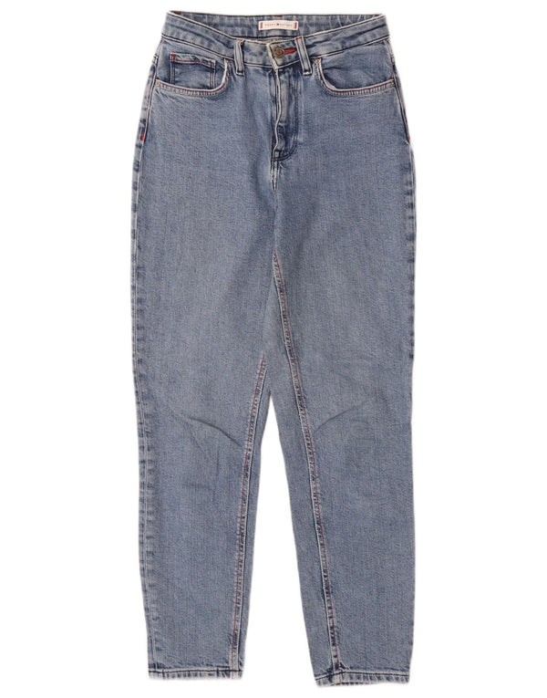 Tommy Hilfiger Womens Tapered Jeans W24 L27 Blue
