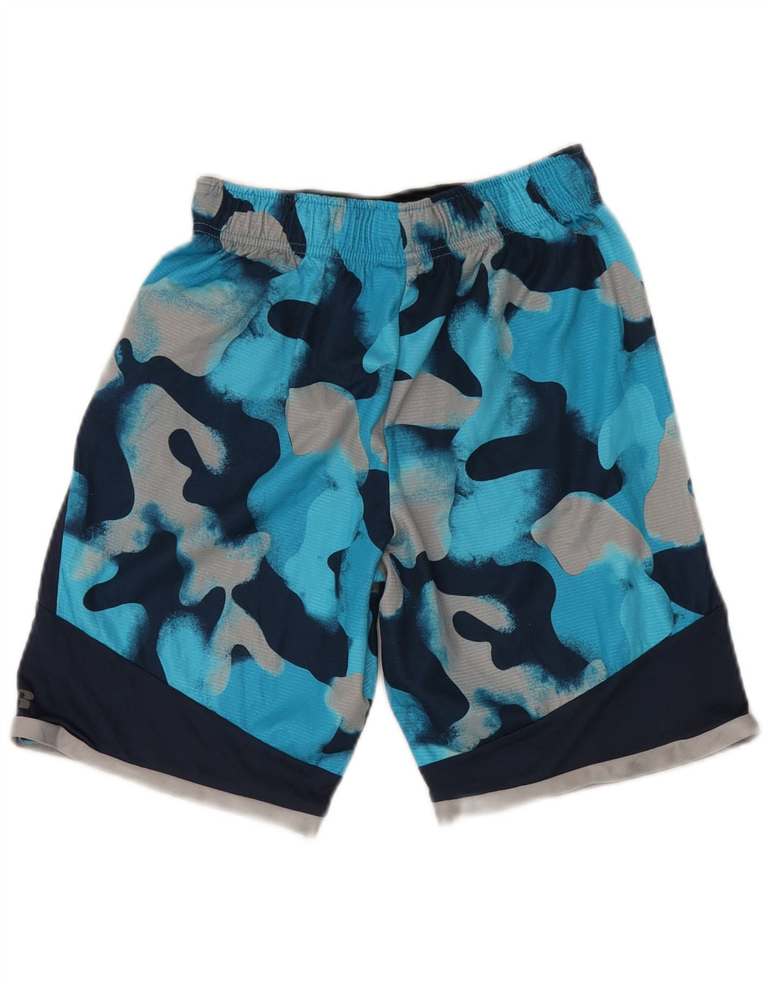 Russell Athletic Boys Sport Shorts 14-15 Years XL Blue Camouflage Polyester