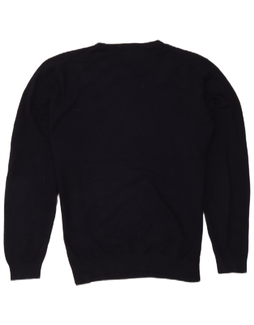 Zara Mens Crew Neck Jumper Sweater Large Navy Blue