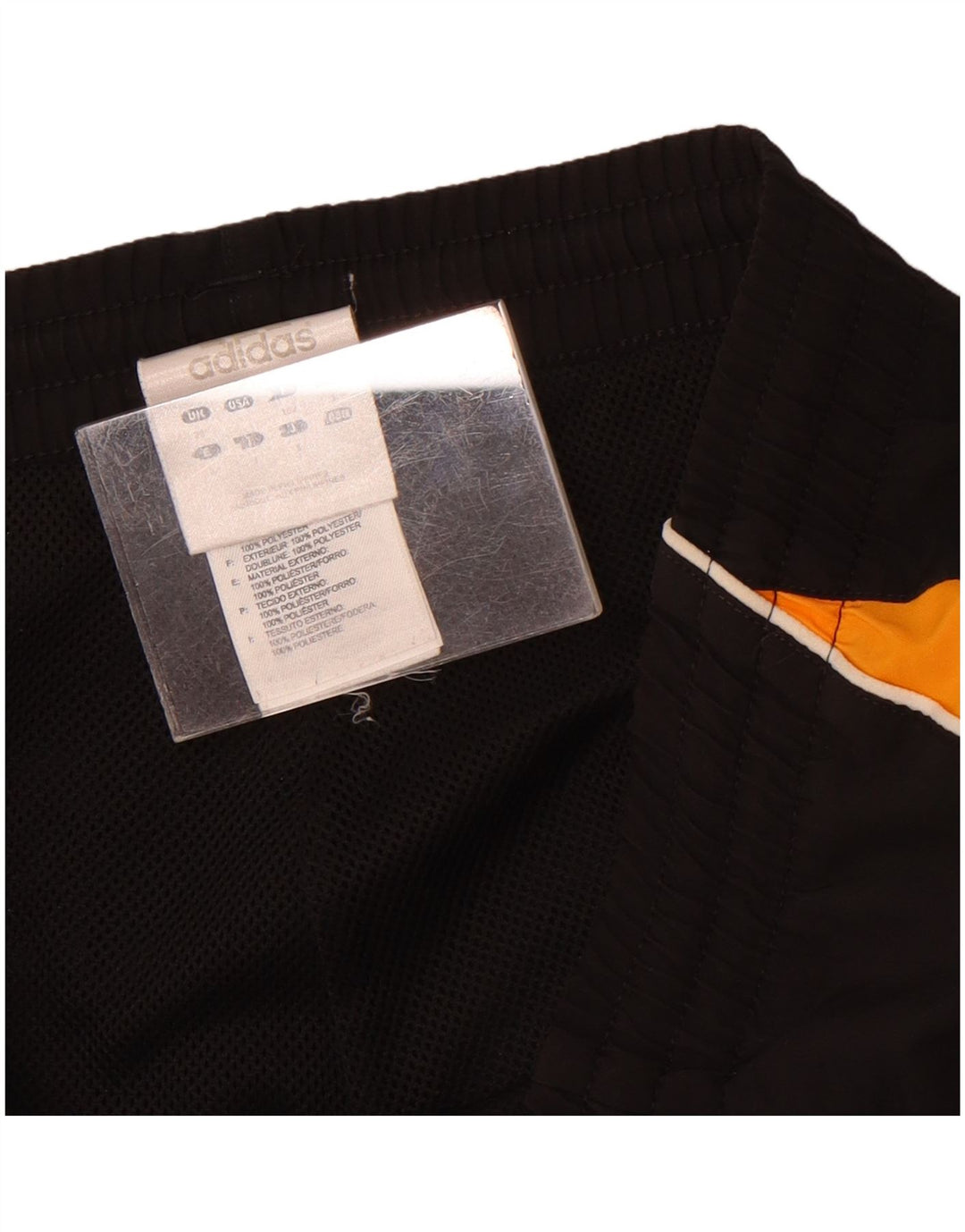 Adidas Boys Sport Shorts 12-13 Years  Black Colourblock Polyester