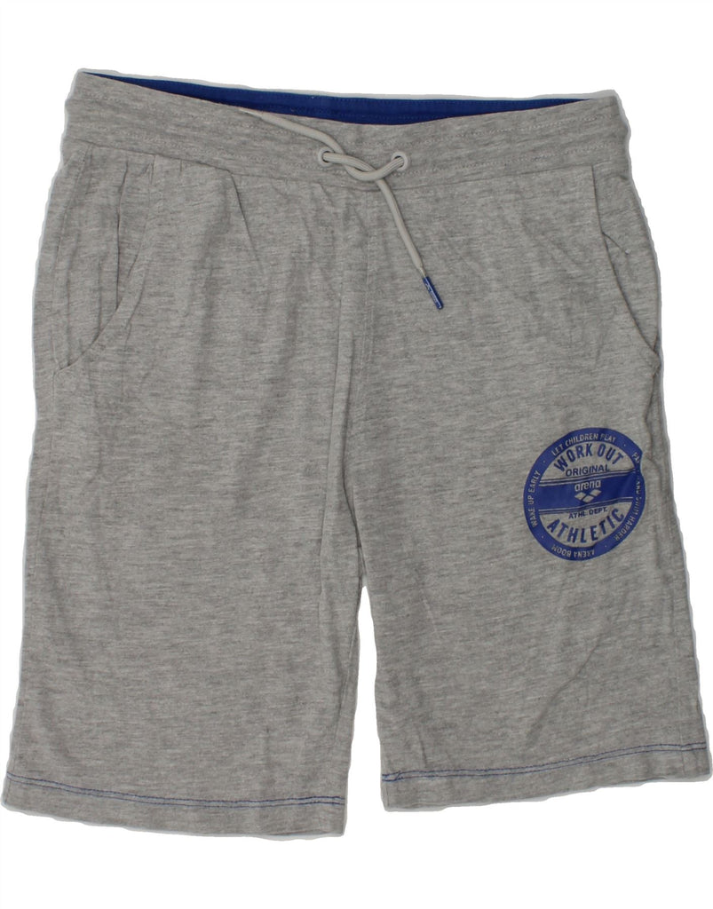 ARENA Boys Sport Shorts 9-10 Years Grey Cotton | Vintage Arena | Thrift | Second-Hand Arena | Used Clothing | Messina Hembry 