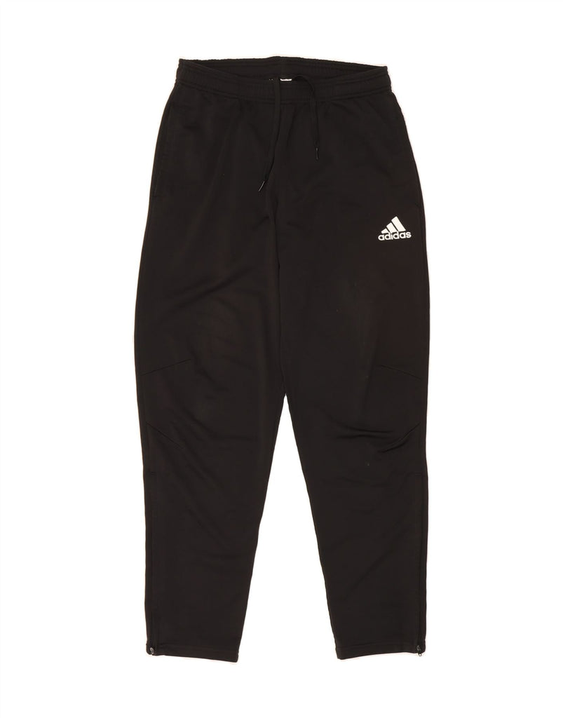 ADIDAS Womens Tracksuit Trousers UK 12 Medium  Black Cotton Vintage Adidas and Second-Hand Adidas from Messina Hembry 