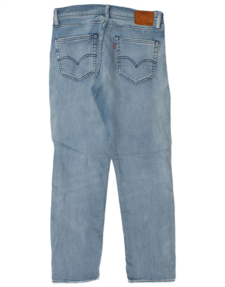 Levi's Mens Straight Jeans W31 L30 Blue Cotton