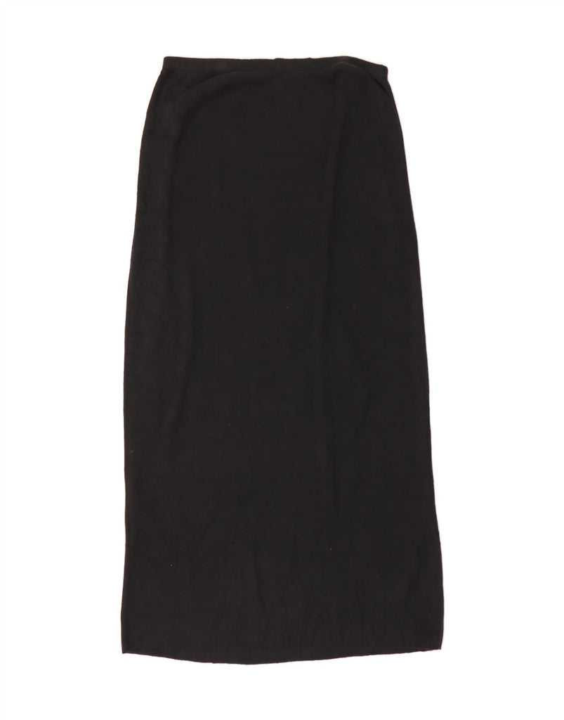 EDDIE BAUER Womens Maxi Skirt Large W34 Black Cotton Vintage Eddie Bauer and Second-Hand Eddie Bauer from Messina Hembry 