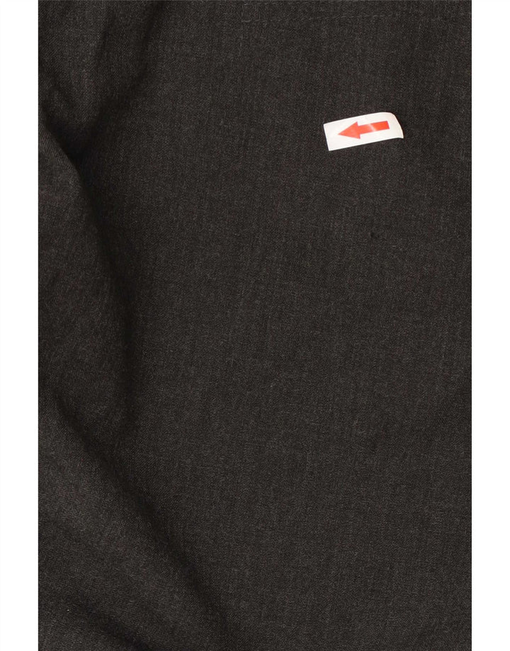 Armani Womens Bootcut Casual Trousers W30 L33 Grey Polyester