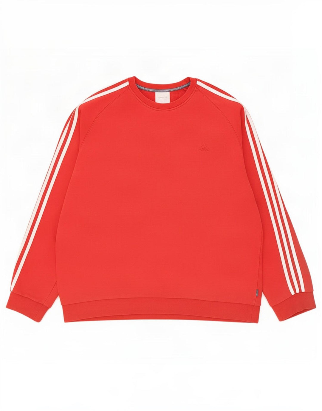 Adidas Mens Sweatshirt Jumper 2XL Red Cotton
