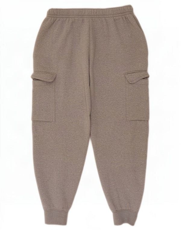 Nike Mens Capri Tracksuit Trousers Joggers Small Grey Flecked Cotton