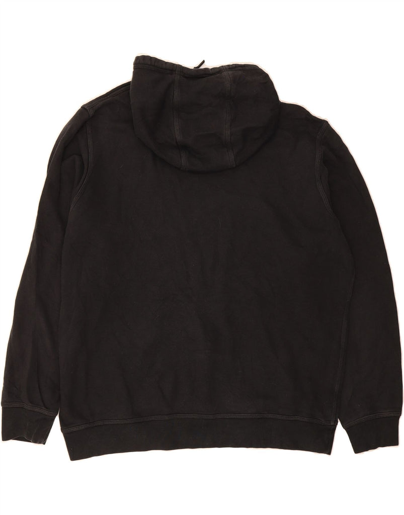 NIKE Mens Hoodie Jumper 2XL Black Cotton Vintage Nike and Second-Hand Nike from Messina Hembry 