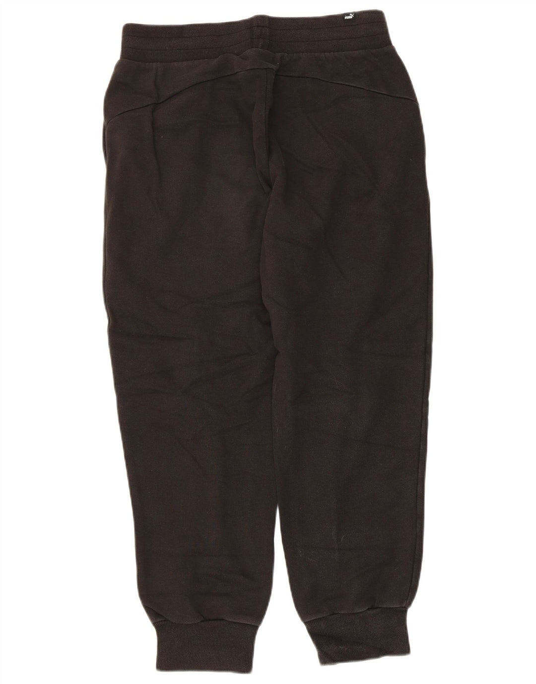 Puma Womens Tracksuit Trousers Joggers UK 14 Medium Black Cotton