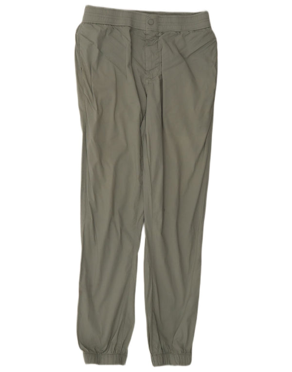 Zara Womens Joggers Casual Trousers Small W26 L29 Khaki Cotton