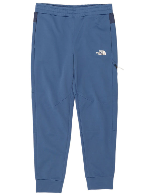 The North Face Mens Tracksuit Trousers Joggers Medium Blue Colourblock
