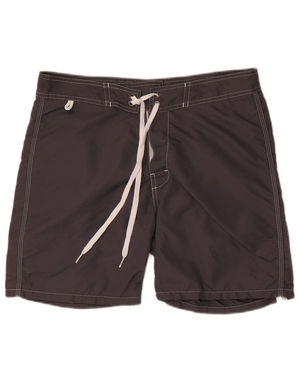 Sundek Mens Swimming Shorts Medium  Grey Nylon