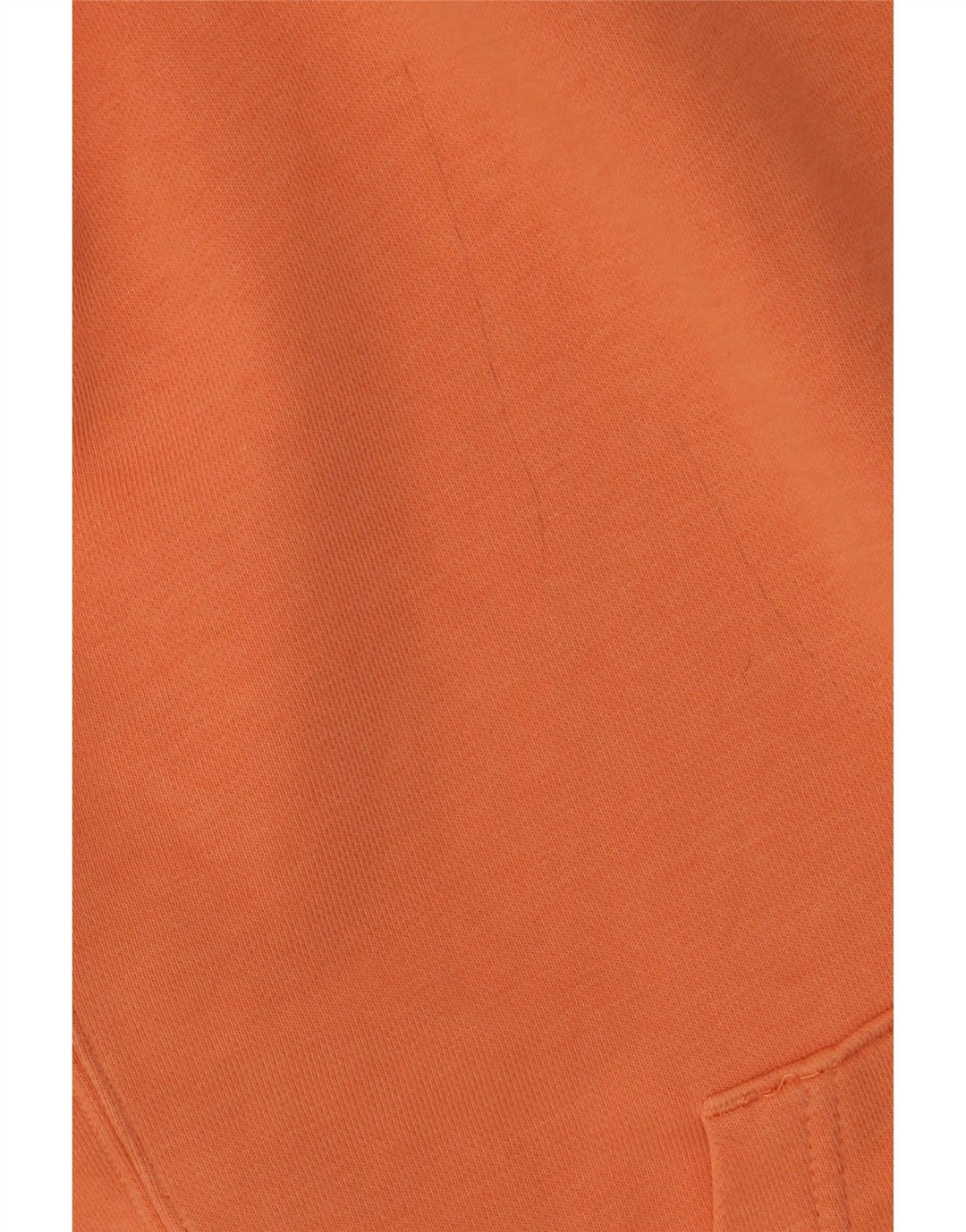 NIKE Mens Hoodie Jumper XS Orange Cotton