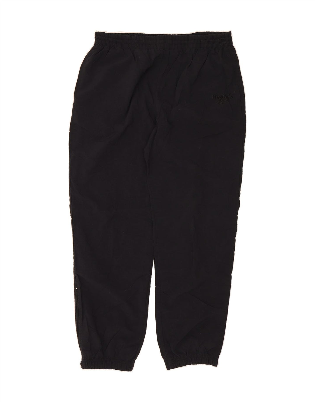 REEBOK Mens Tracksuit Trousers Joggers 2XL Black Polyester Vintage Reebok and Second-Hand Reebok from Messina Hembry 